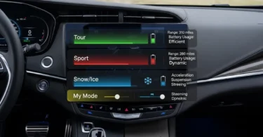 do the driving modes in cadillac lyriq offer different ranges or battery usages